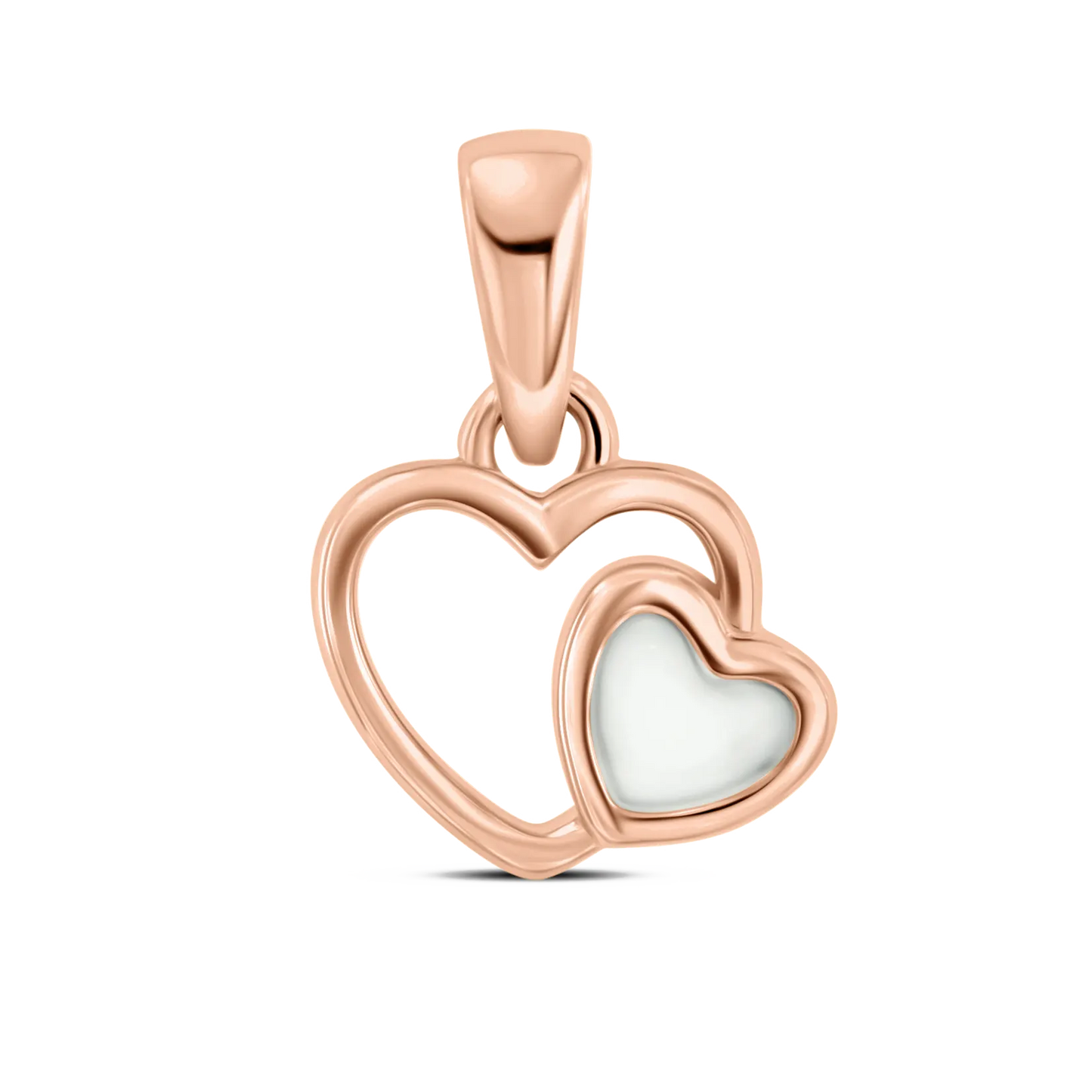 Heart to Heart | Pendentif Lait Maternel Or