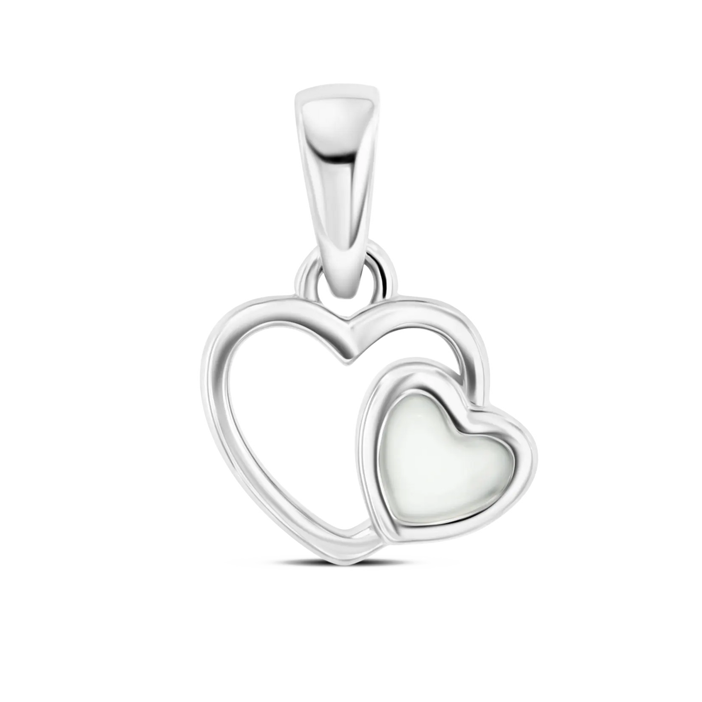 Heart to Heart | Pendentif Lait Maternel Or