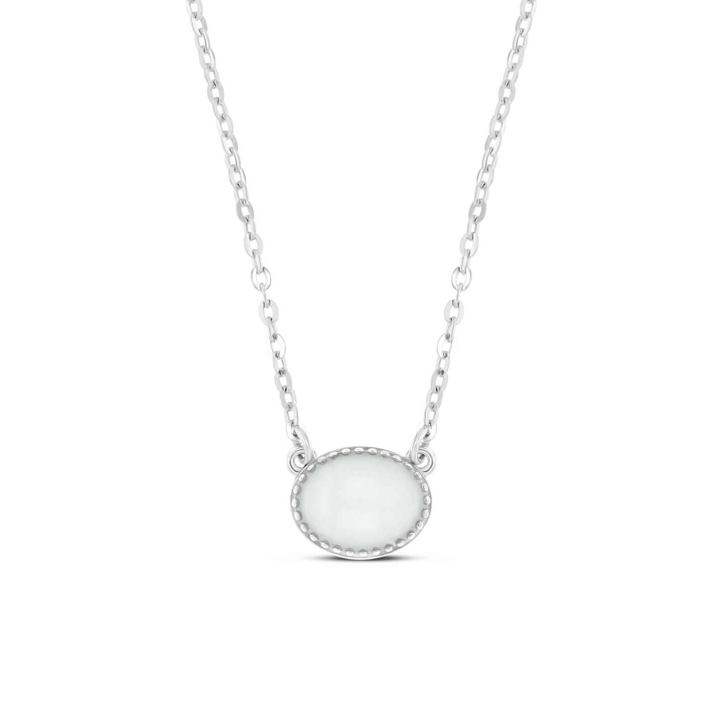 Luna | Collier Lait Maternel Argent