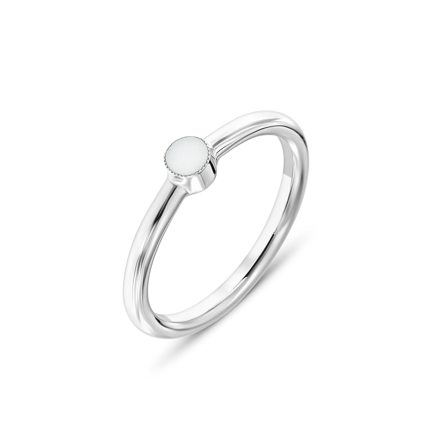 Bijoux Lait Maternel Amy | Bague Argent