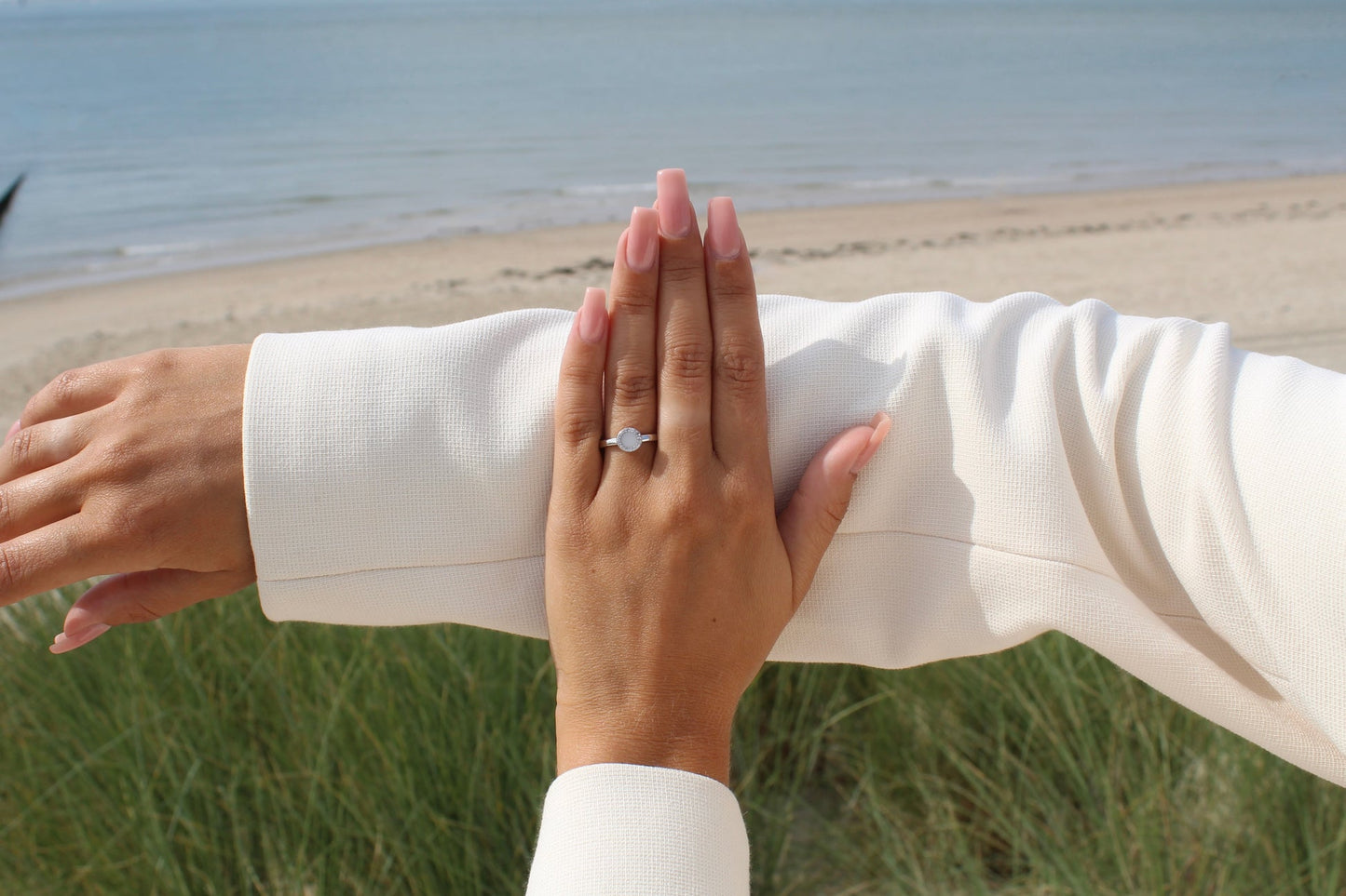 Bijoux Lait Maternel Zoe | Bague Or