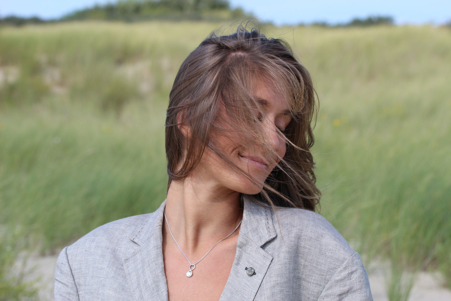 Infinity | Pendentif Lait Maternel Or