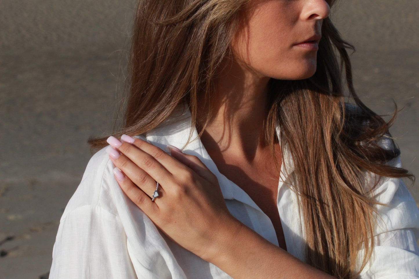 Vera | Bague Lait Maternel Argent