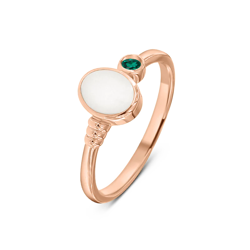 Elisa | Bague Lait Maternel Or