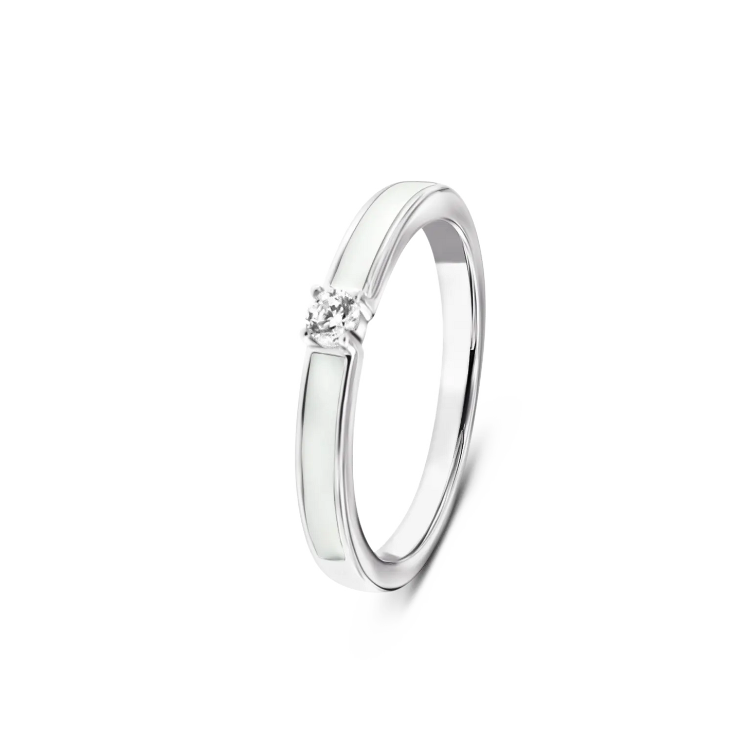 Cinderella | Bague Lait Maternel Argent