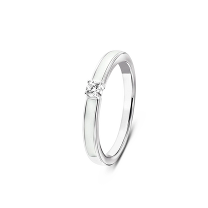 Cinderella | Bague Lait Maternel Argent