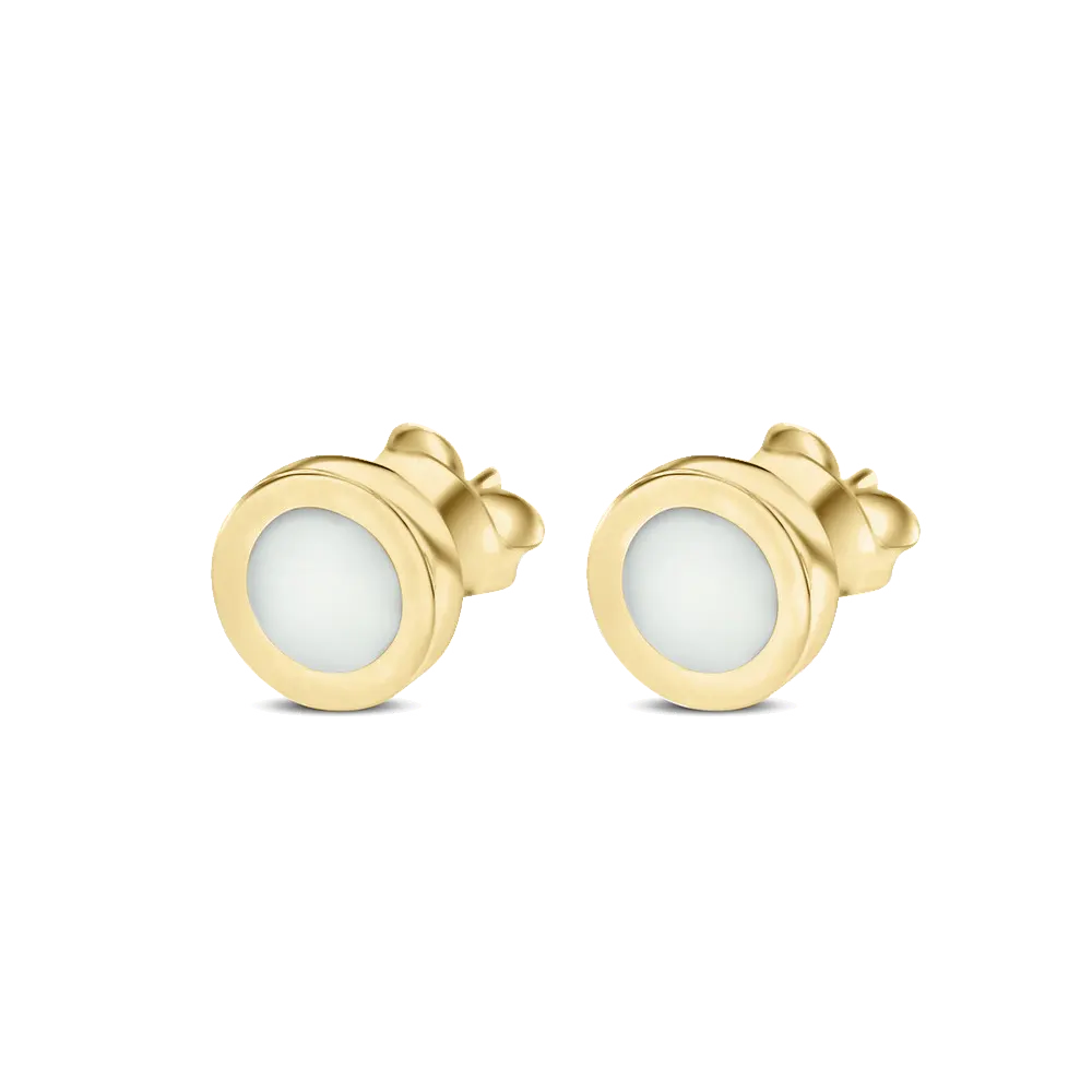 Bijoux Lait Maternel Circle of Life | Boucles d'oreilles Or