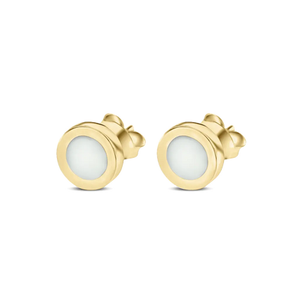 Bijoux Lait Maternel Circle of Life | Boucles d'oreilles Or