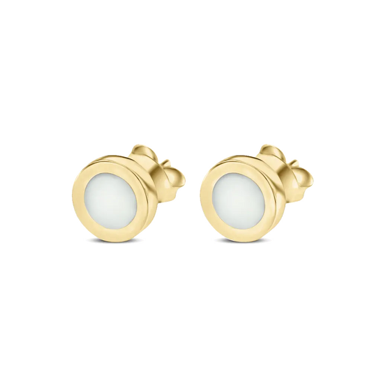 Bijoux Lait Maternel Circle of Life | Boucles d'oreilles Or