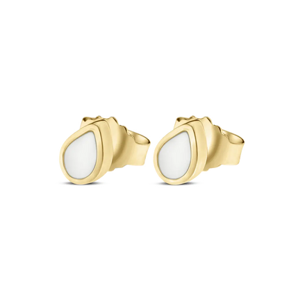 Bijoux Lait Maternel Mini Drop | Boucles d'oreilles Or