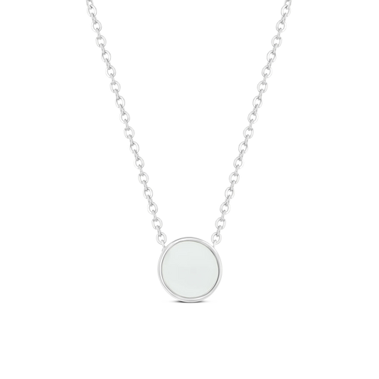 Lis | Collier Lait Maternel Argent
