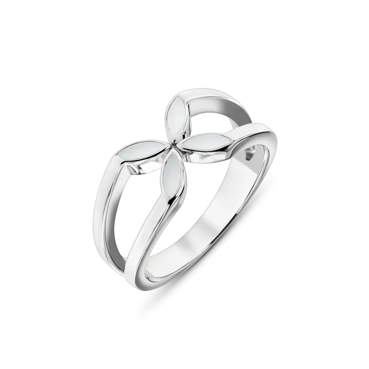 Bijoux Lait Maternel Fleur | Bague Argent