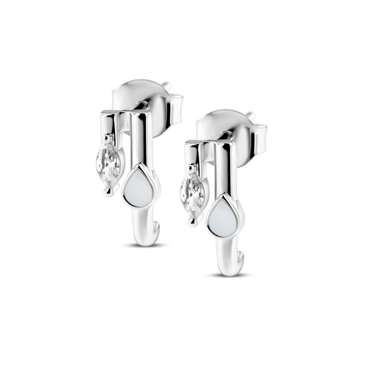 Bijoux Lait Maternel Naomi | Boucles d'oreilles Argent