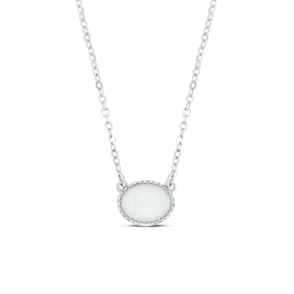 Luna | Collier Lait Maternel Argent