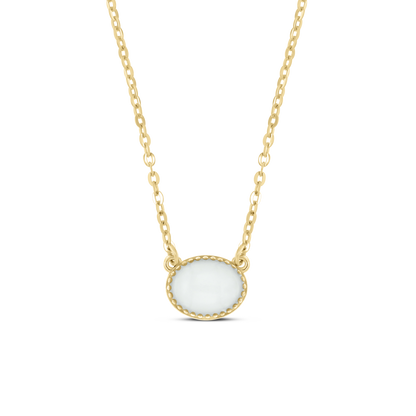Bijoux Lait Maternel Luna | Collier Or