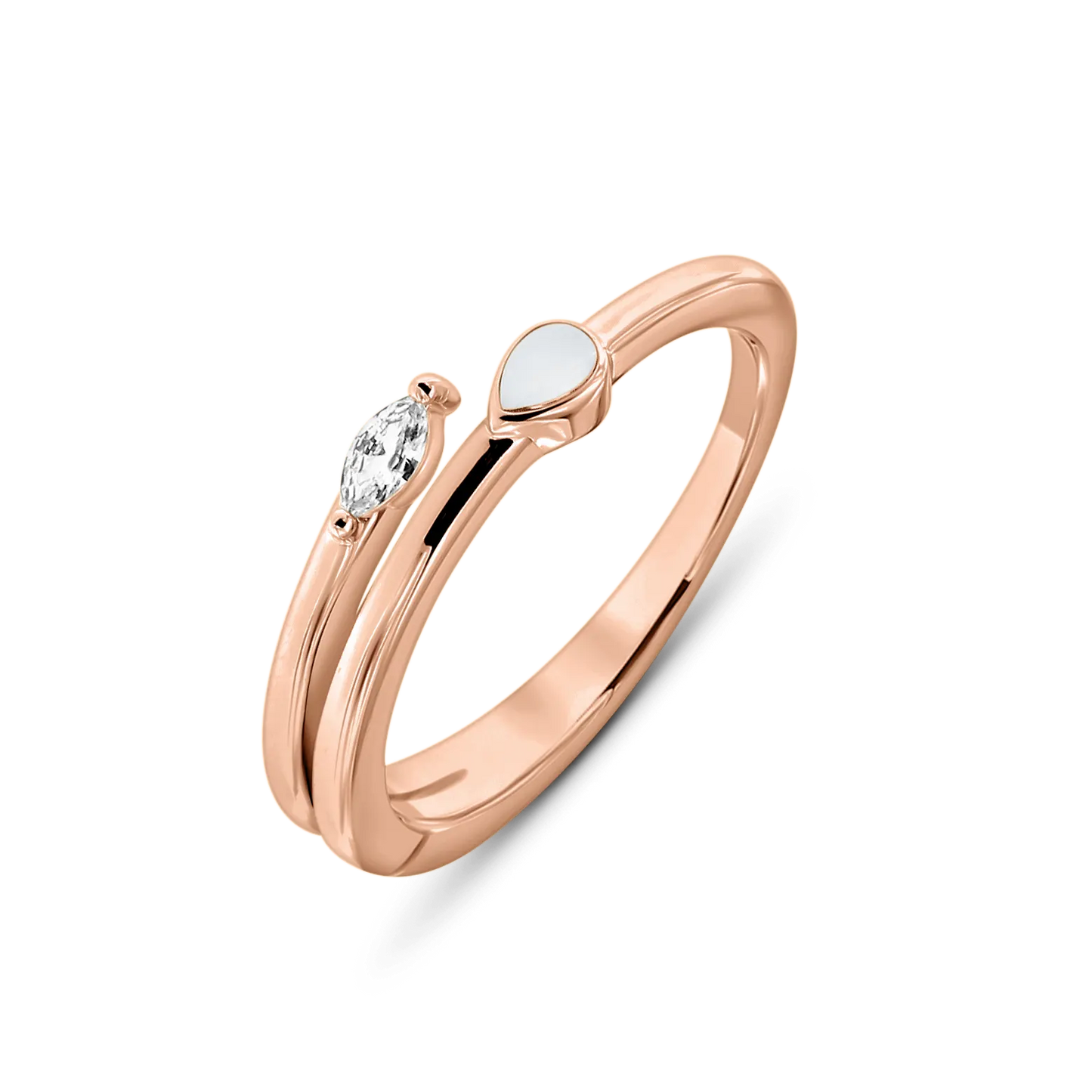 Bijoux Lait Maternel Naomi | Bague Or