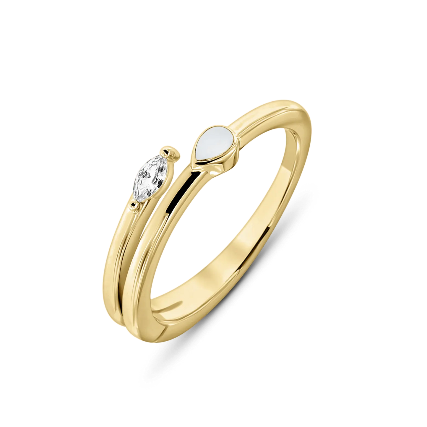 Bijoux Lait Maternel Naomi | Bague Or