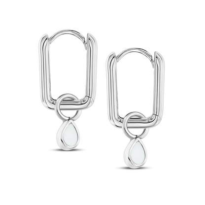 Bijoux Lait Maternel Emma | Boucles d'oreilles en argent