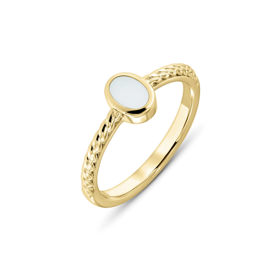 Bijoux Lait Maternel Ilse | Bague Or