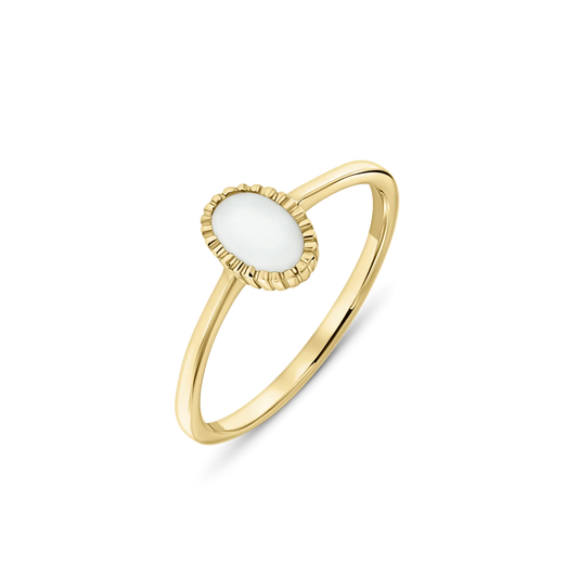 Bijoux Lait Maternel Lauren | Bague Or