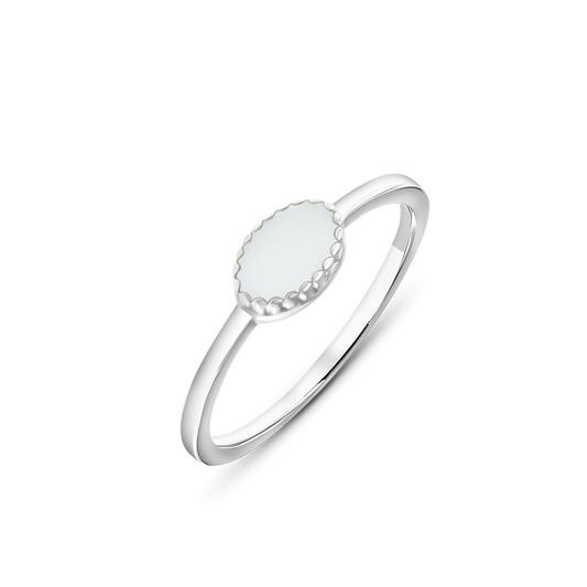 Luna | Bague Lait Maternel Argent