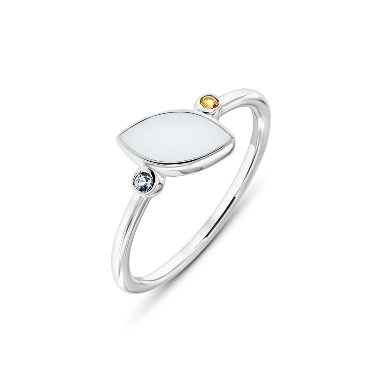 Bijoux Lait Maternel Lina Duo | Bague Or