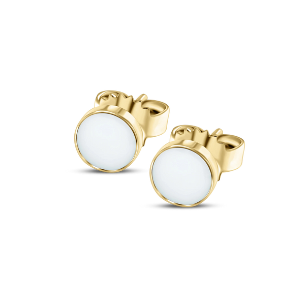 Boucles d'oreilles lait maternel