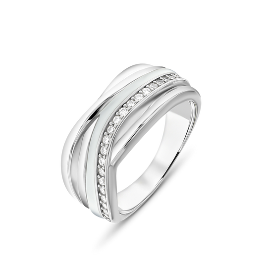 Julie | Bague Lait Maternel Argent