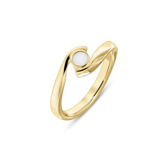 Bijoux Lait Maternel Olivia | Bague Or