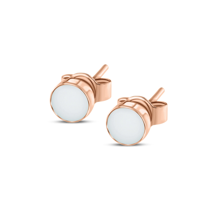 Bijoux Lait Maternel Mini Lis | piercings d'oreilles Or