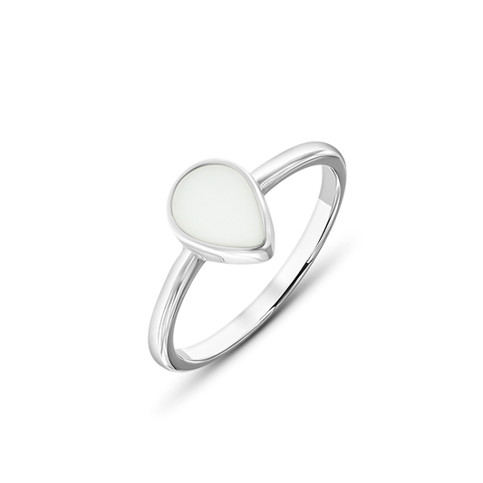 Droplet | Bague Lait Maternel Argent