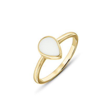 Droplet | Bague Lait Maternel Or