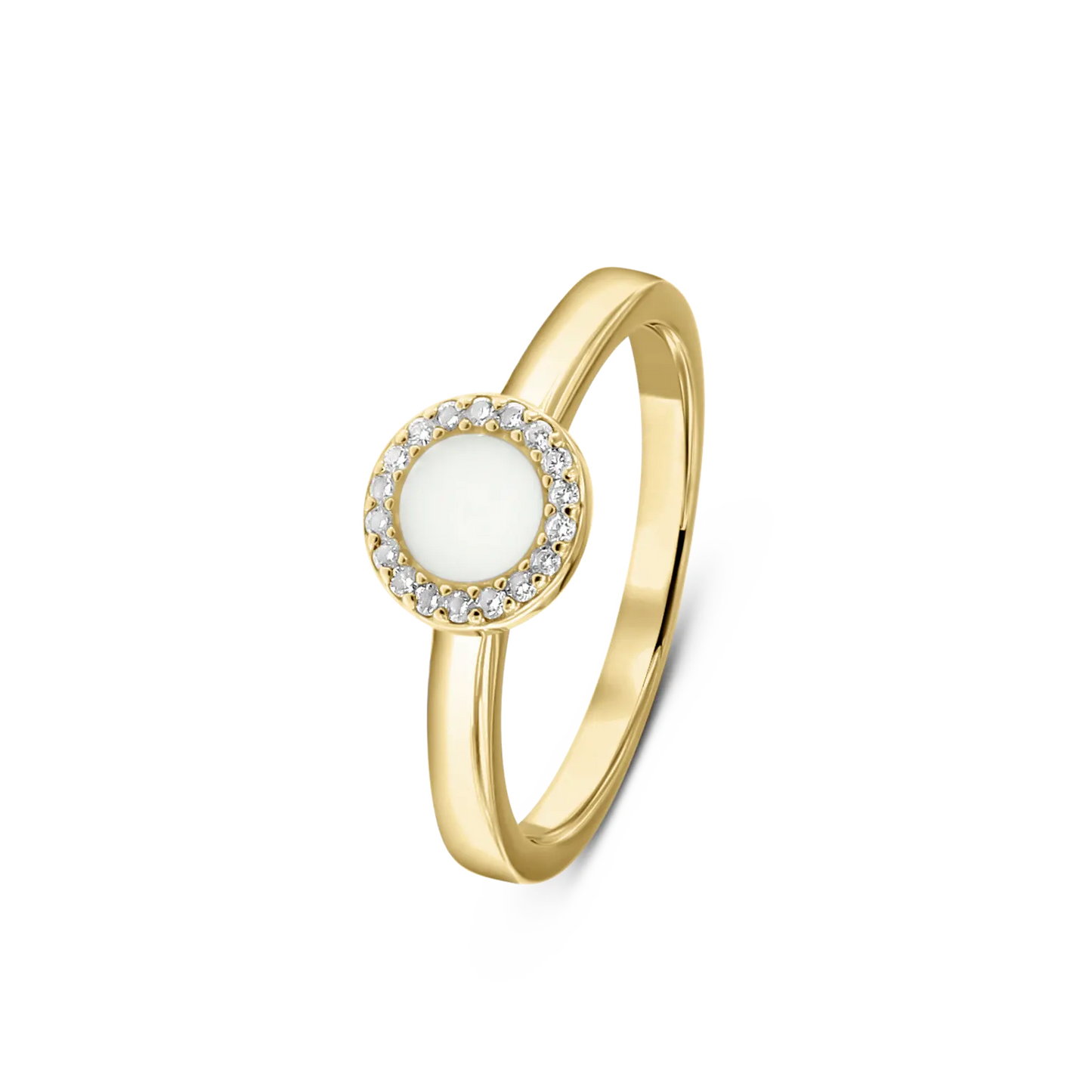 Zoe | Bague Lait Maternel Or