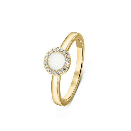 Zoe | Bague Lait Maternel Or