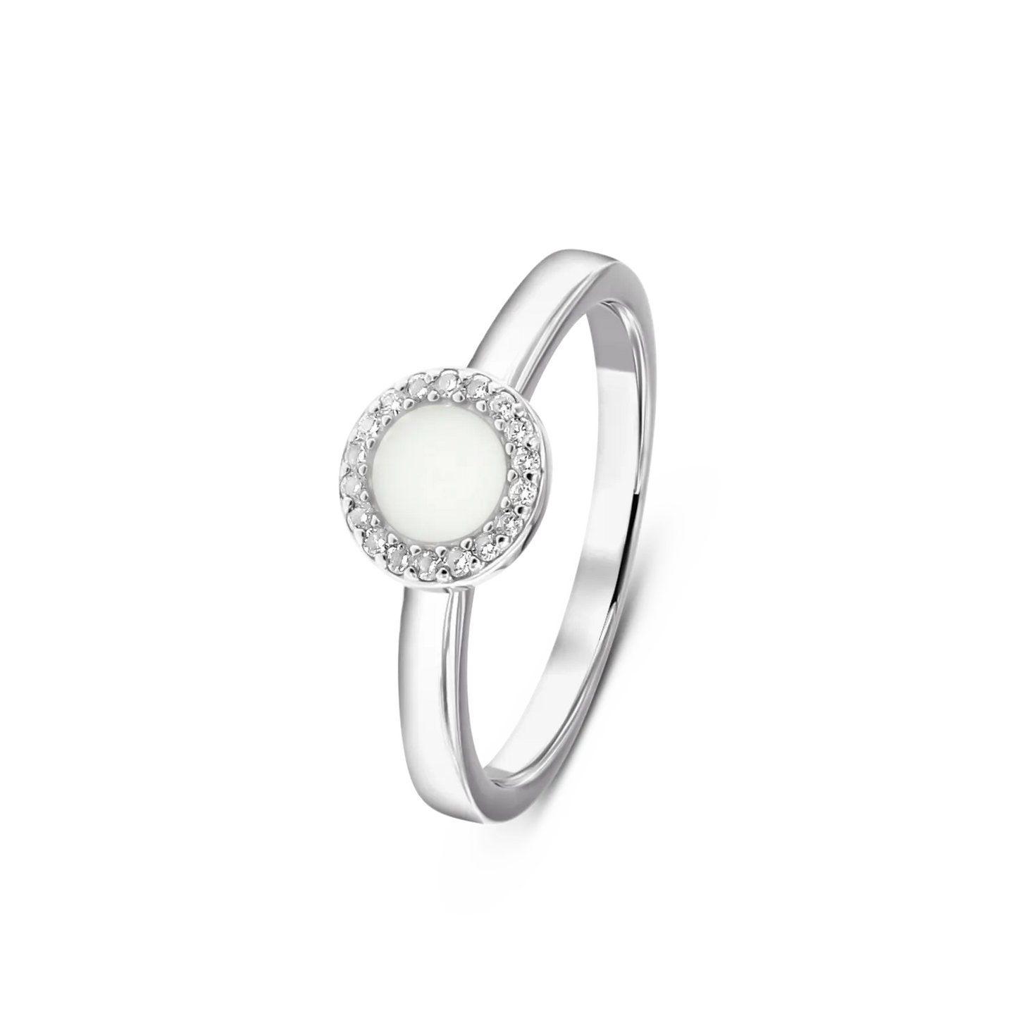 Zoe | Bague Lait Maternel Argent