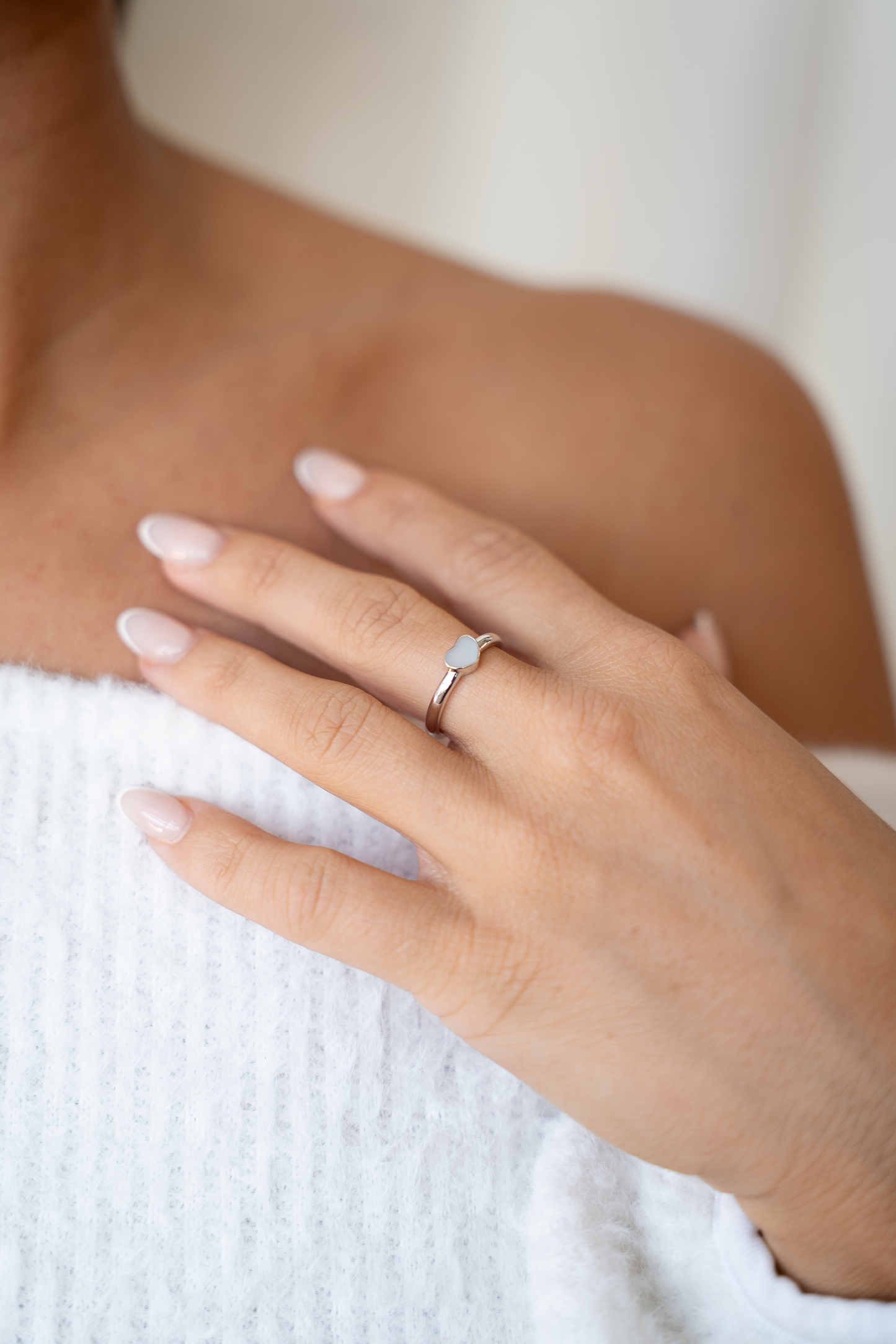 Bijoux Lait Maternel Lisa | Bague Argent
