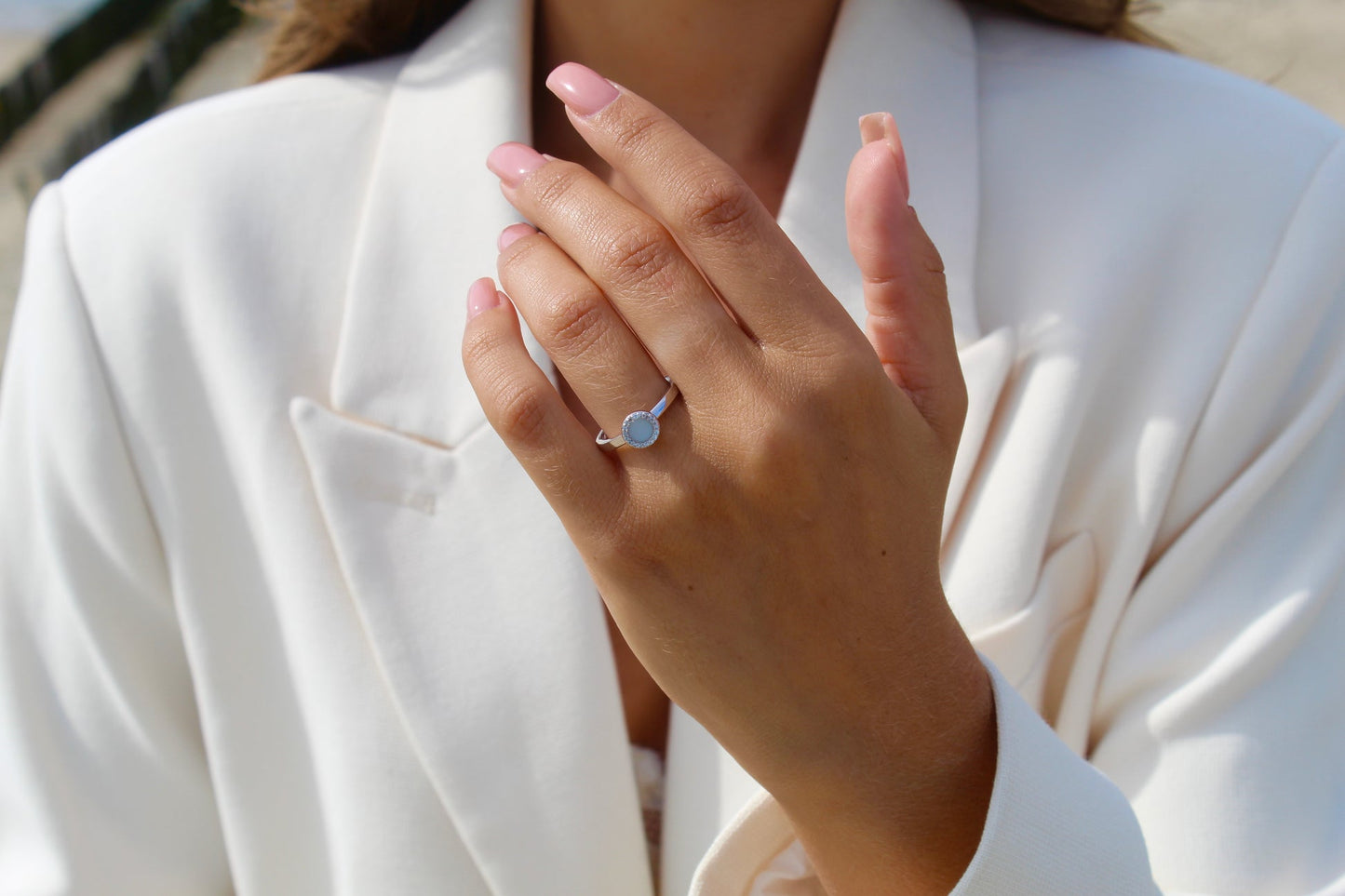 Zoe | Bague Lait Maternel Or