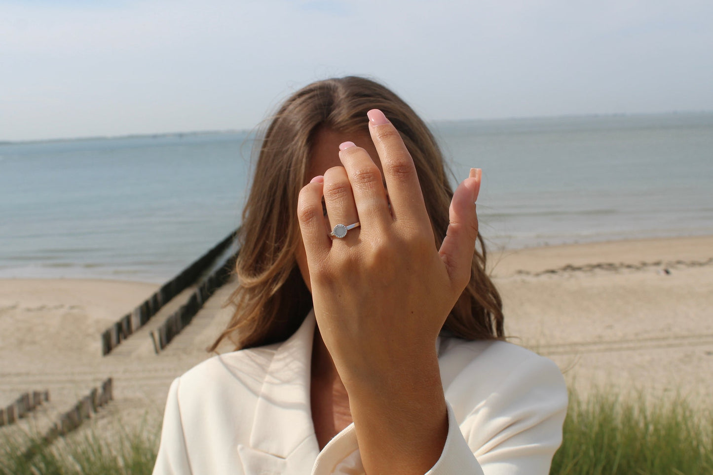 Zoe | Bague Lait Maternel Argent