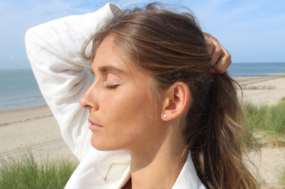 Bijoux Lait Maternel Mini Drop | Boucles d'oreilles Or