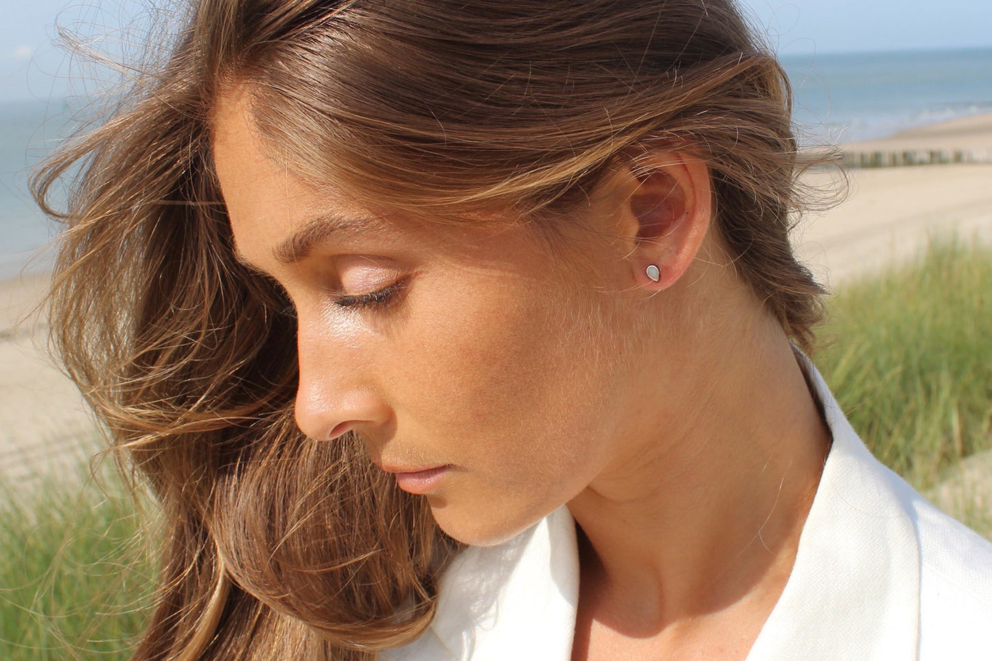 Bijoux Lait Maternel Mini Drop  | Bague Argent