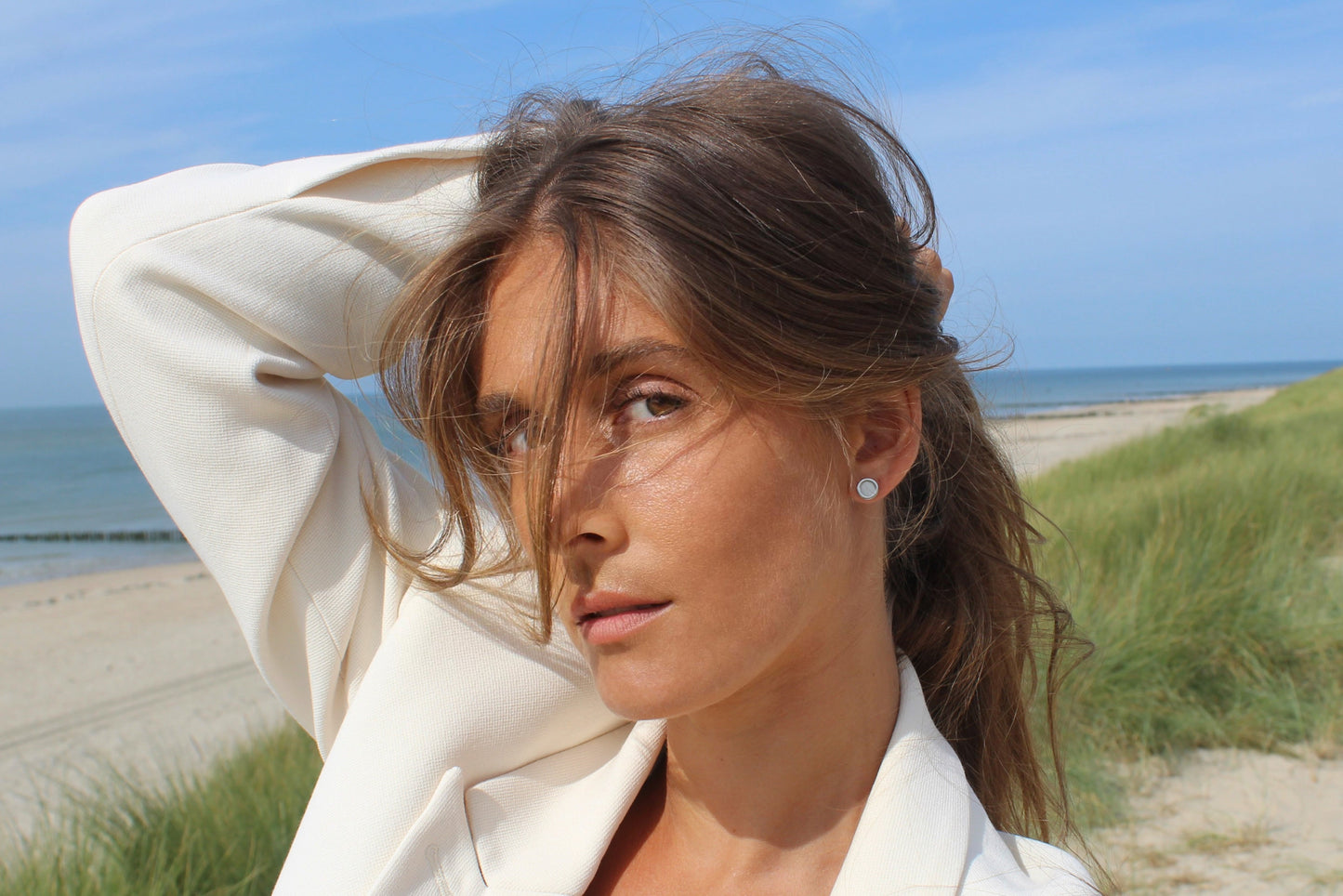 Bijoux Lait Maternel Circle of Life | Boucles d'oreilles Or