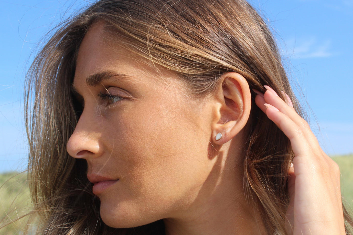 Bijoux Lait Maternel Drop | Boucles d'oreilles Argent