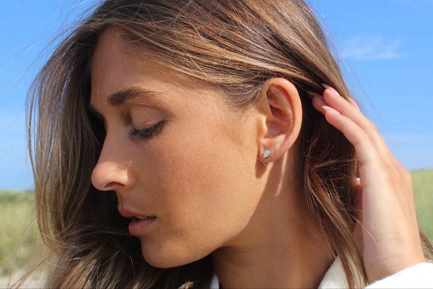 Bijoux Lait Maternel Drop | Boucles d'oreilles  Or