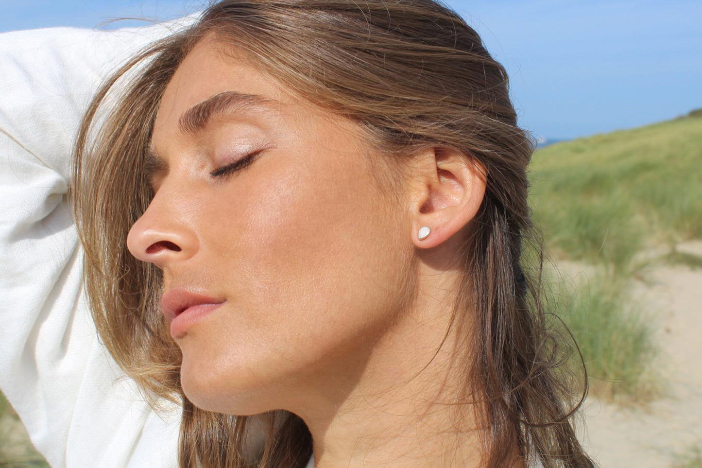 Bijoux Lait Maternel Drop | Boucles d'oreilles  Or