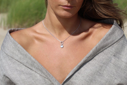 Infinity | Pendentif Lait Maternel Argent