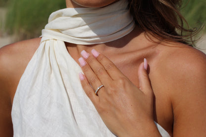 Cinderella | Bague Lait Maternel Argent