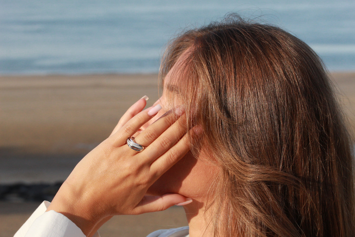 Julie | Bague Lait Maternel Argent