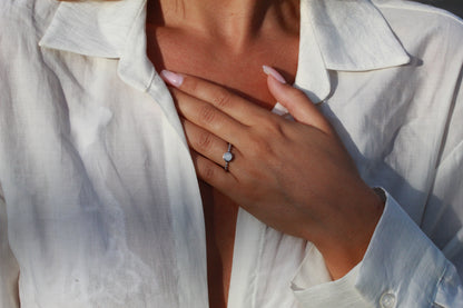 Isabelle | Bague Lait Maternel Argent