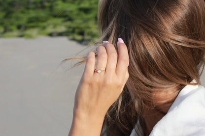 Luna | Bague Lait Maternel Or