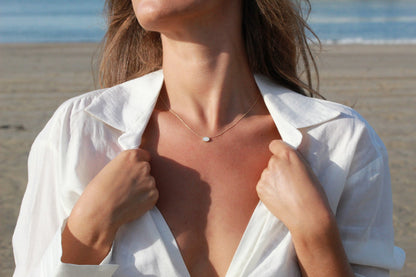 Luna | Collier Lait Maternel Argent